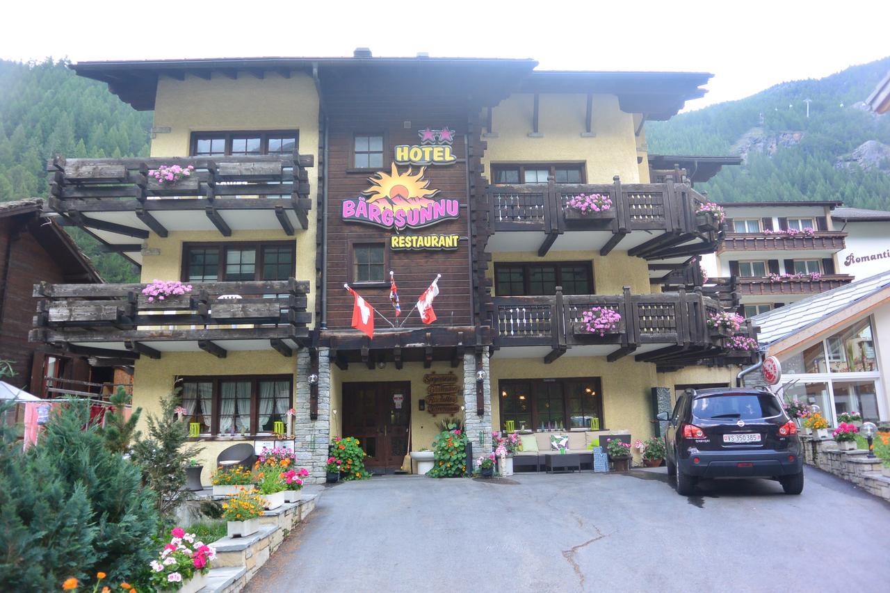 Hotel Baergsunnu Saas-Grund Exterior foto