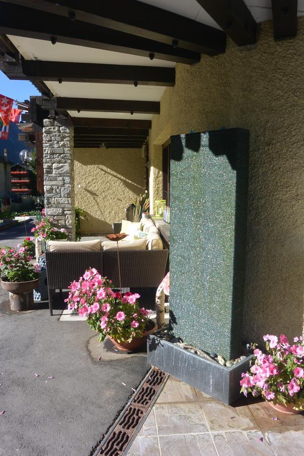 Hotel Baergsunnu Saas-Grund Exterior foto